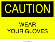 Gloves Required