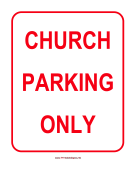 Church Parking
