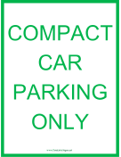 Compact Car Parking