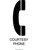 Courtesy Phone