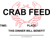 Crab Feed Fundraiser