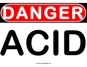 Danger Acid
