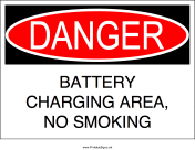 Battery Charging Area