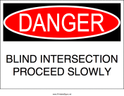 Blind Intersection