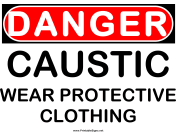 Danger Caustic 2