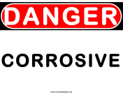 Danger Corrosive 2