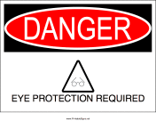 Eye Protection Required