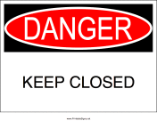 Keep Closed