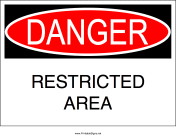 Restricted Area