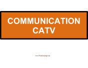 Digging Sign Communication