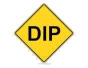 Dip sign
