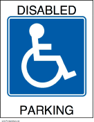 Disabled Parking