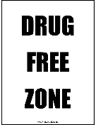 Drug Free Zone
