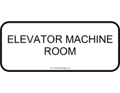 Elevator Machine Room