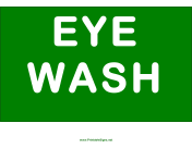 Eye Wash