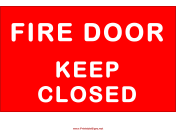 Fire Door