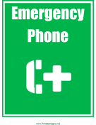 Emergency Phone