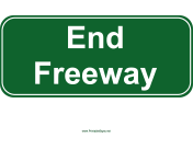 End Freeway
