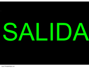 Exit (Spanish)