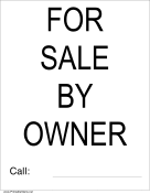 For Sale by Owner