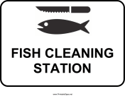 Fish Cleaning Station