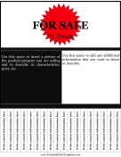 For Sale By Owner Flyer Template