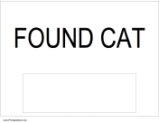 Found Cat