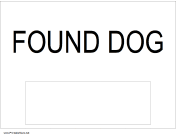 Found Dog