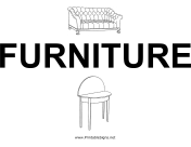 Furniture Yard Sale