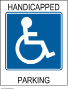 Handicapped Parking