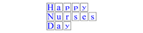 Happy Nurses Day sign