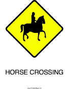 Horse Crossing