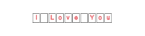 I Love You sign