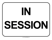 In Session