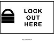 Lockout Out Here