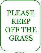 Keep Off the Grass