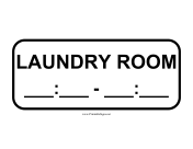 Laundry Room