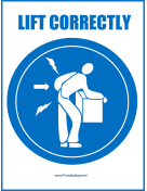 Lift Correctly