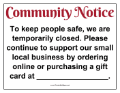Local Business Support