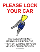 Lock Your Car