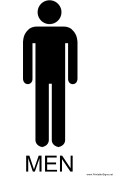 Men with caption