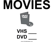 Movies Yard Sale