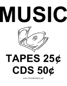 Music Yard Sale