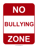 No Bullying