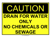 No Chemicals Or Sewage