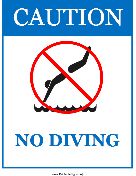 No Diving