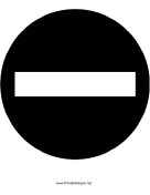 No Entry