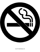 No Smoking