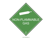 Non-Flammable Gas