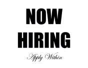 Now Hiring